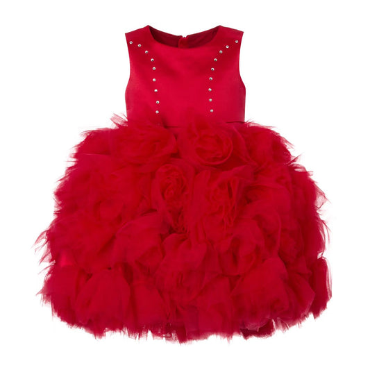 Hanakimi® Girls' Red Party Dress