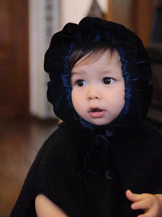 Cloud Kiss Velvet Baby Bonnet