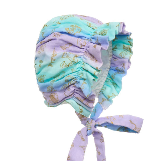 Cloud Kiss Artisanal Cotton Baby Bonnet