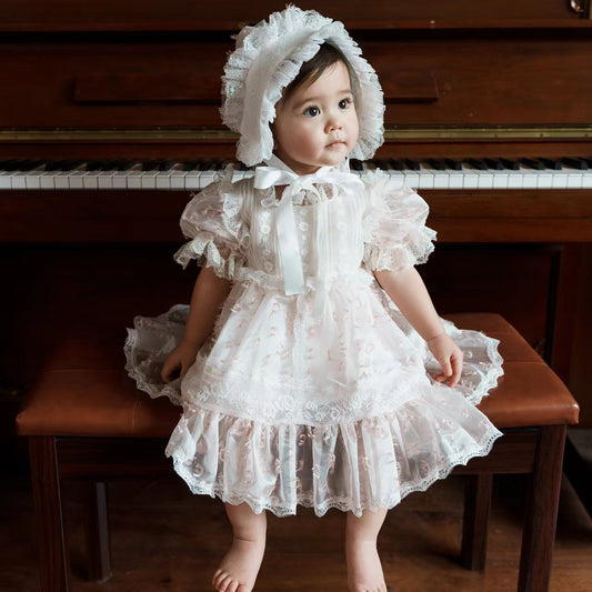 Hanakimi Girls' Lightweight Party Dress