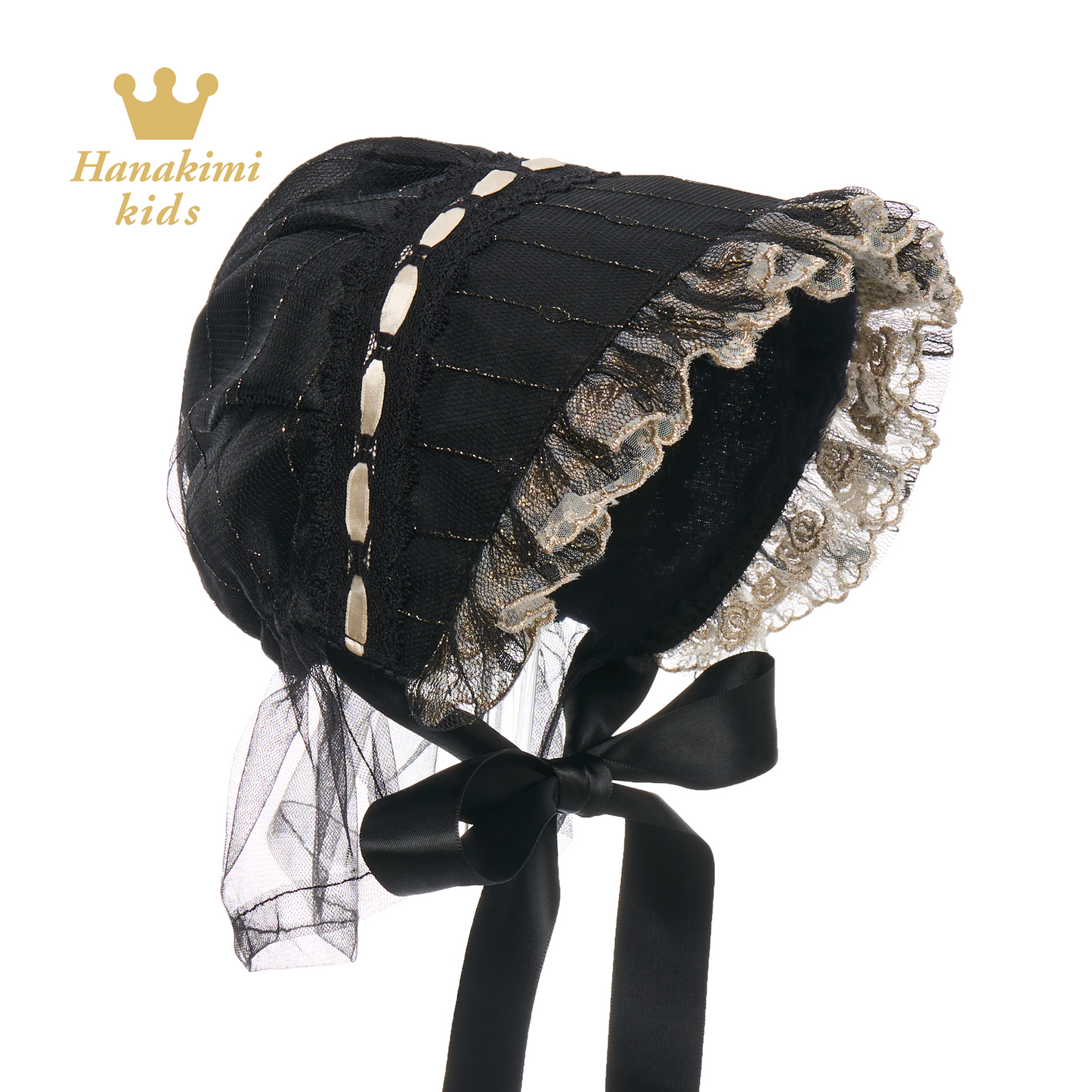 Satin Baby Bonnet & Blossom Joy —— Hanakimkids