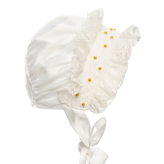 Hanakimi Kids Satin Baby Bonnet & Blossom Joy —— Hanakimkids