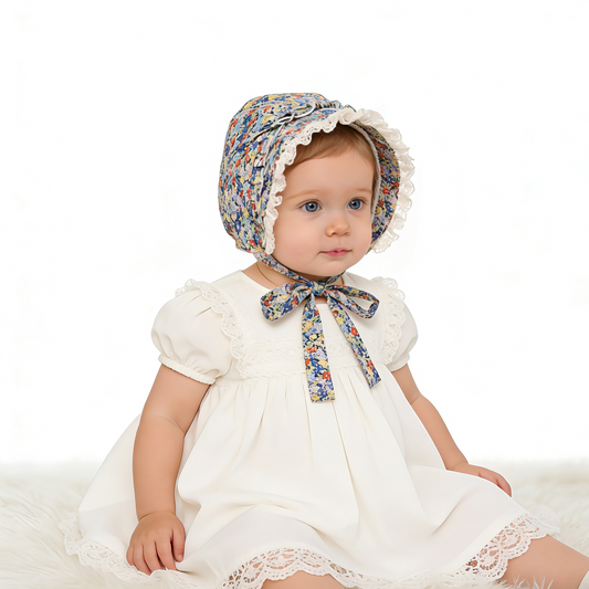 Liberty Cotton Floral Sun Bonnet