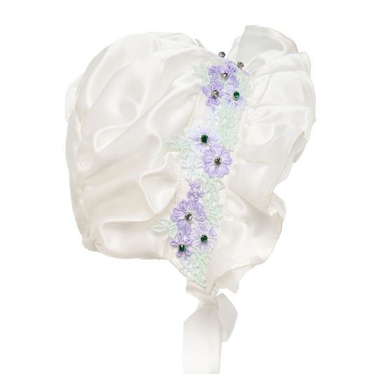 Hanakimi Kids Satin Baby Bonnet & Blossom Joy —— Hanakimkids