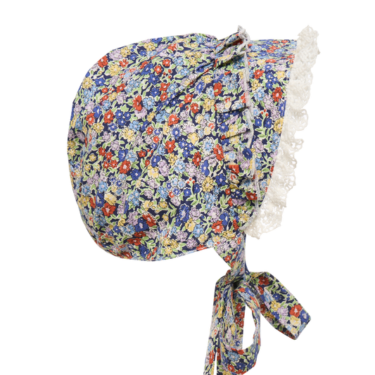 Liberty Cotton Floral Sun Bonnet