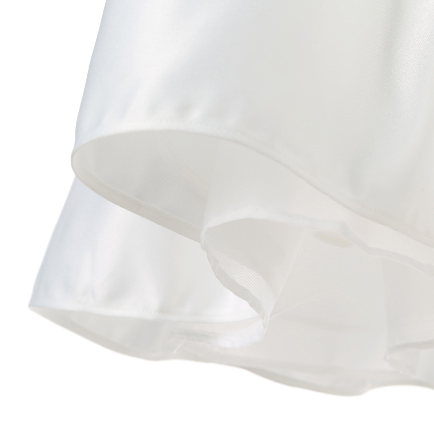 Vestido de comunión Hanakimi® de corte A/princesa, de media manga y largo hasta la rodilla JMK1634
