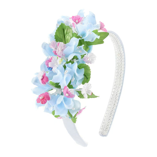 Hanakimi Handcrafted Floral Alice Band for girls ceremony wear