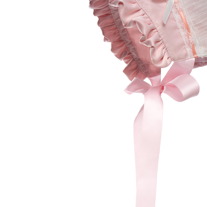 Satin Baby Bonnet  & Blossom Joy ——  Hanakimkids