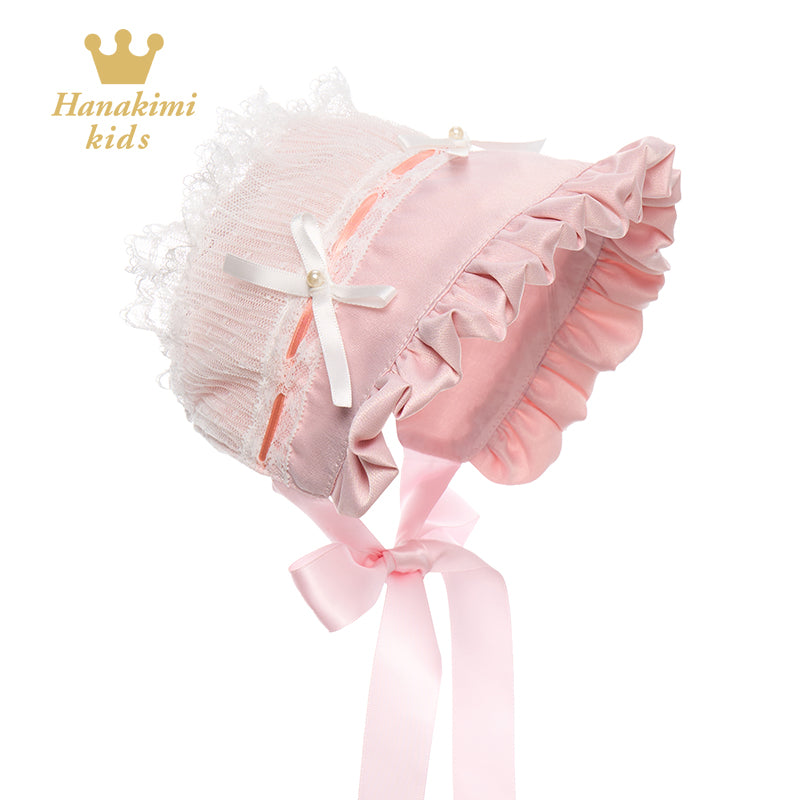 Satin Baby Bonnet  & Blossom Joy ——  Hanakimkids