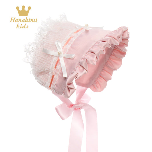 Satin Baby Bonnet  & Blossom Joy ——  Hanakimkids