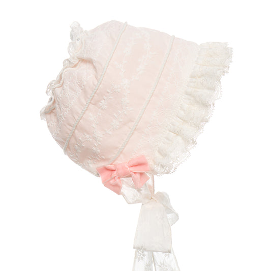 Hanakimi Kids Bow Baby Bonnet & Blossom Joy —— Hanakimkids