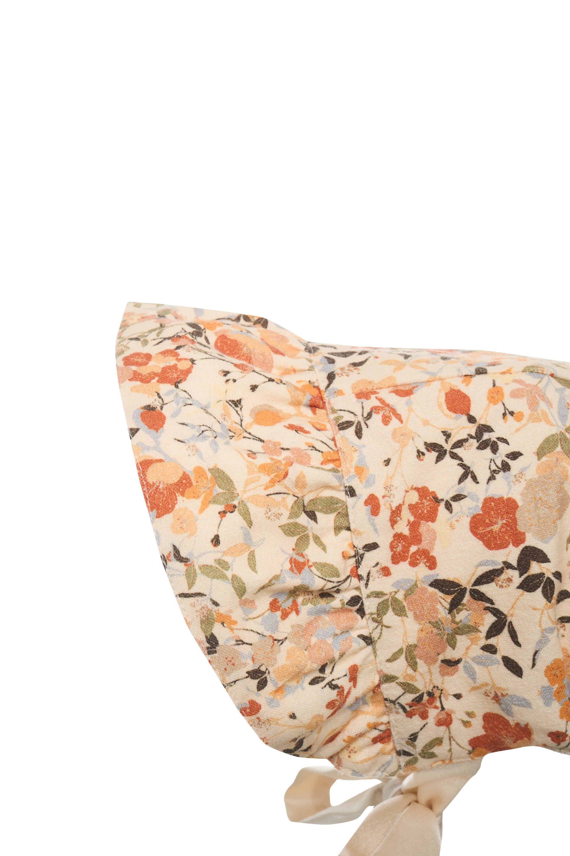 Hanakimi Kids Vintage Floral Reversible Sun Bonnet