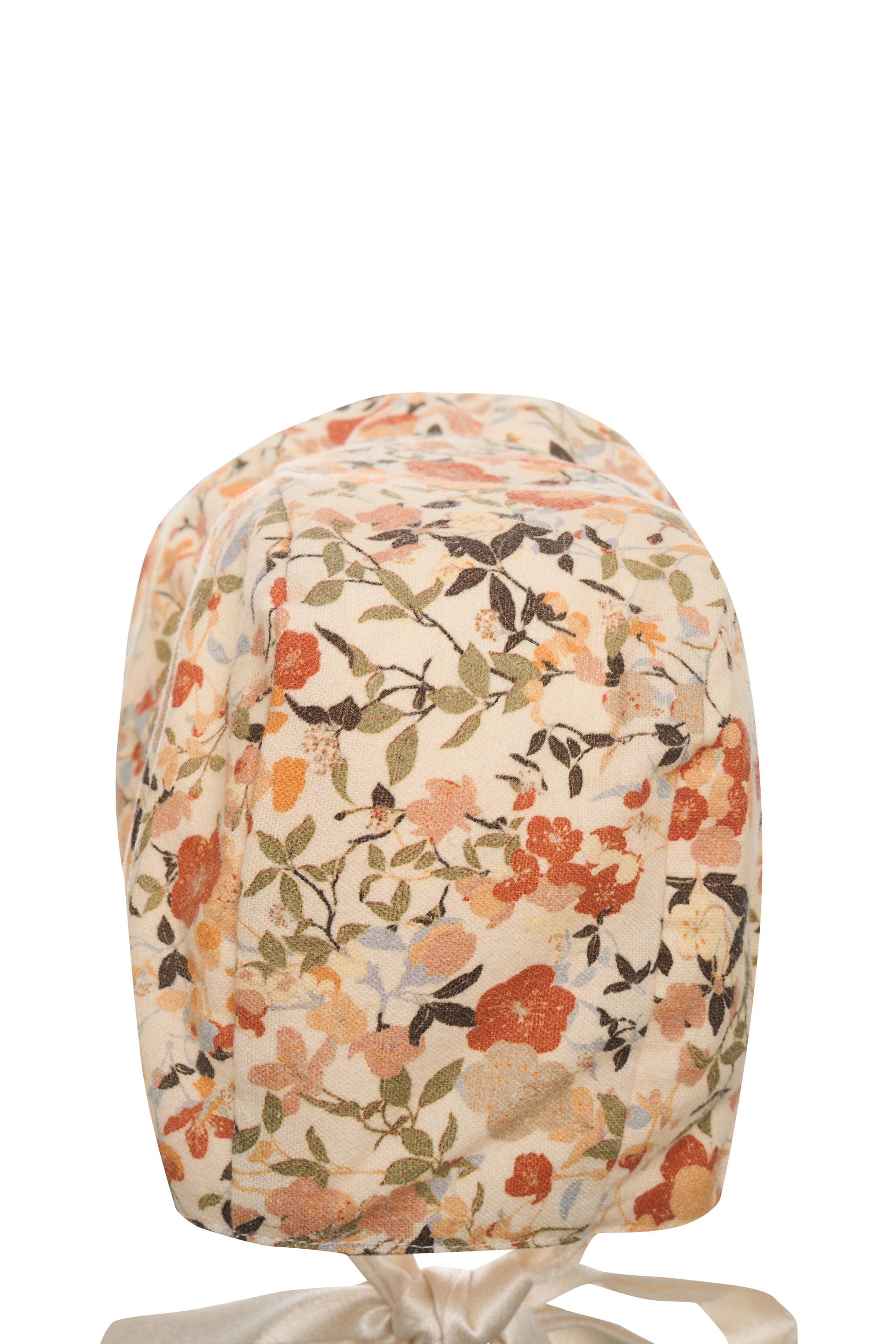 Hanakimi Kids Vintage Floral Reversible Sun Bonnet
