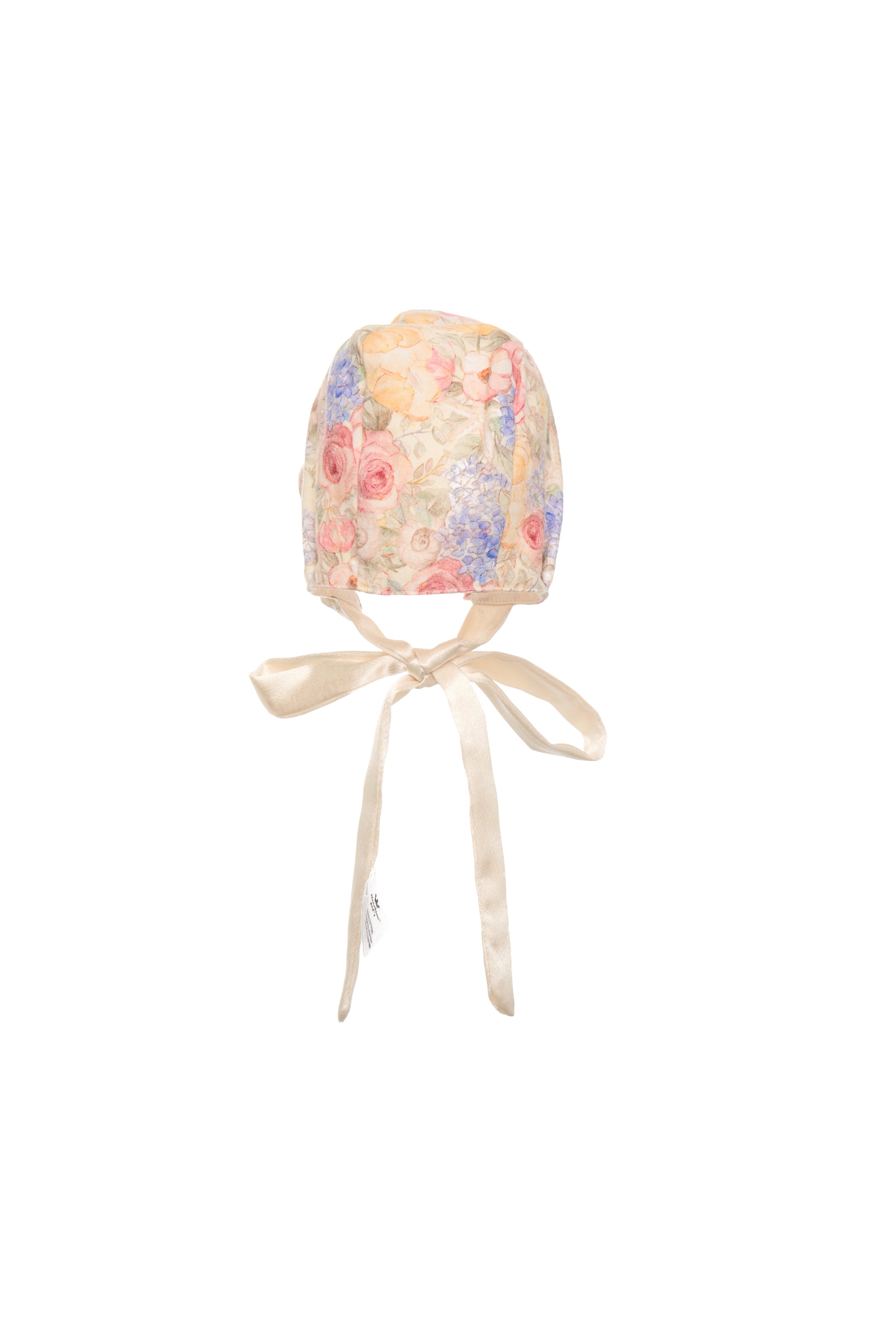Hanakimi Kids Vintage Floral Reversible Sun Bonnet