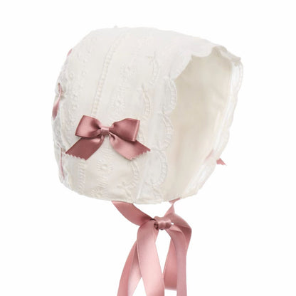 Satin Baby Bonnet  & Blossom Joy ——  Hanakimkids