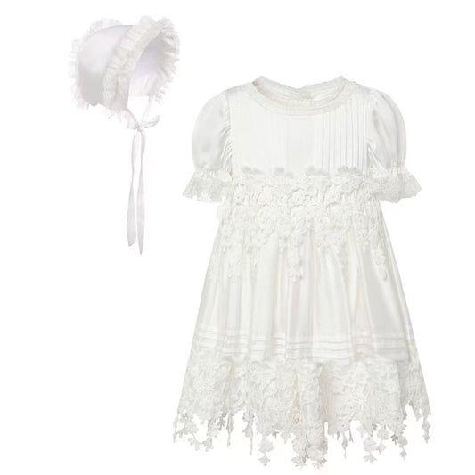 UK Hanakimi® Christening Gown Two-Piece Set