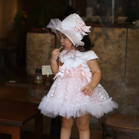 Hanakimi Girls' Flower Girl Dress