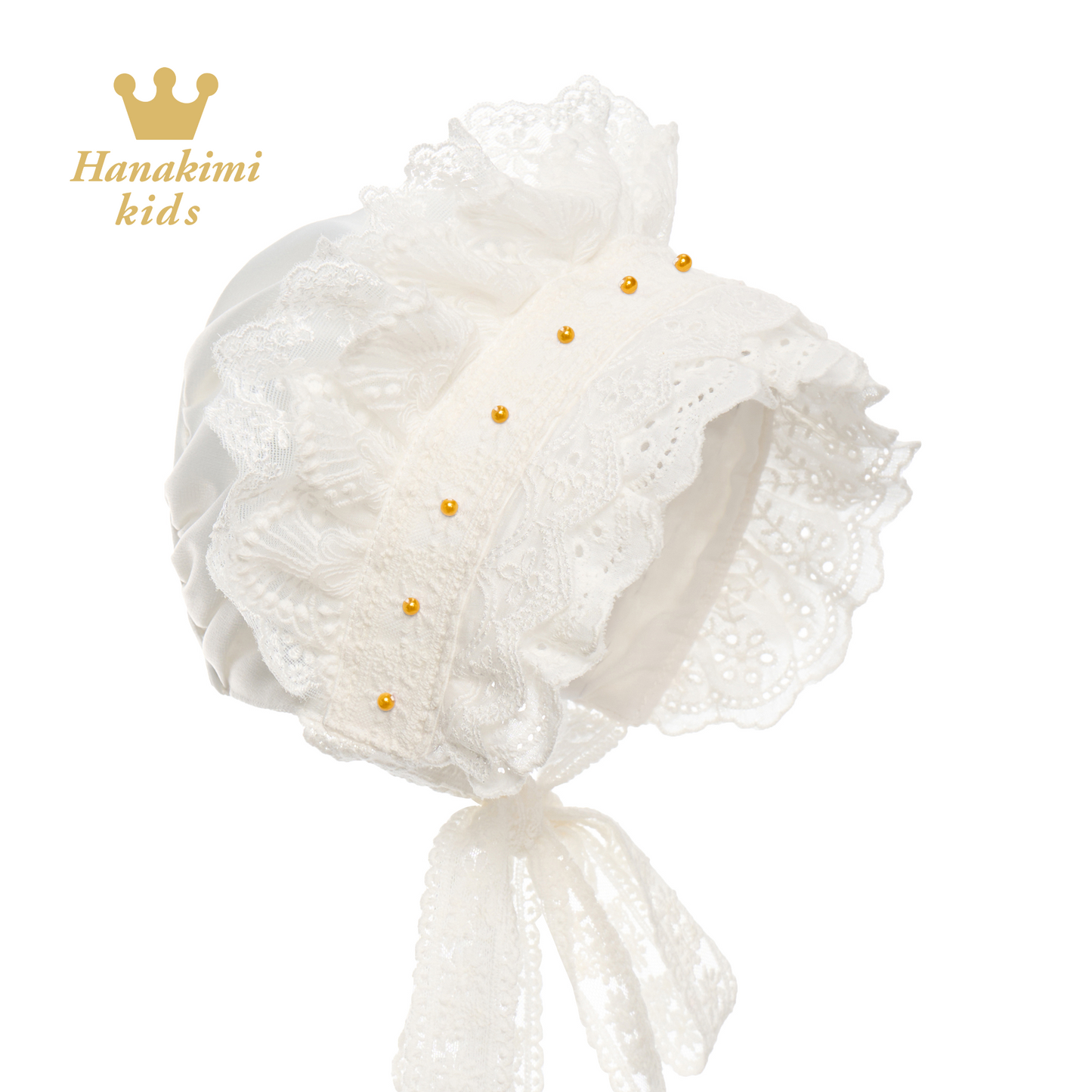 Satin Baby Bonnet  & Blossom Joy ——  Hanakimkids