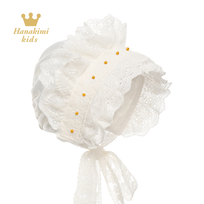 Satin Baby Bonnet  & Blossom Joy ——  Hanakimkids