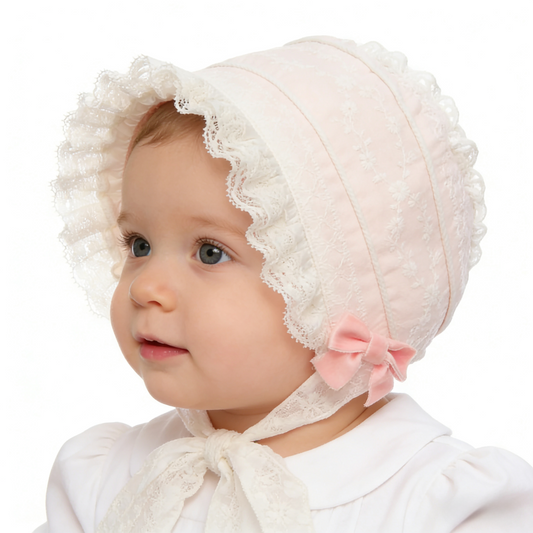 Pastel Petal Daily Baby Bonnet
