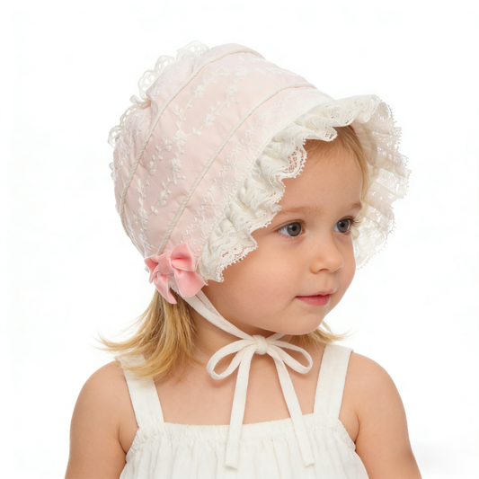 Pastel Petal Daily Baby Bonnet