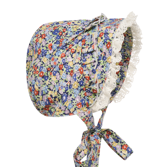 Liberty Cotton Floral Sun Bonnet