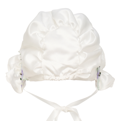 Satin Baby Bonnet  & Blossom Joy ——  Hanakimkids