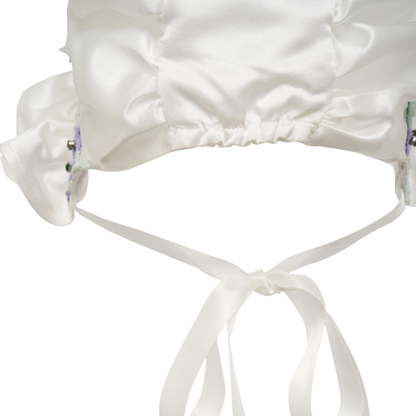 Satin Baby Bonnet  & Blossom Joy ——  Hanakimkids