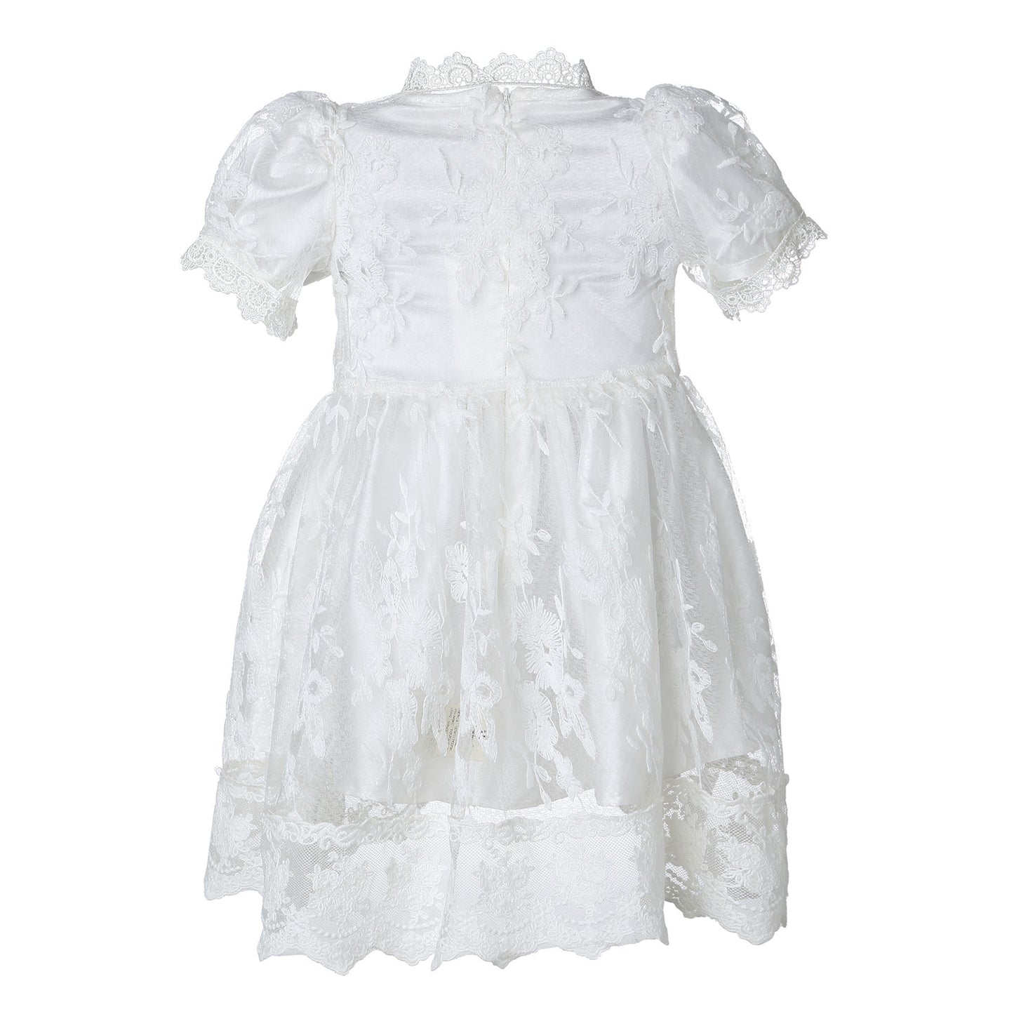 Vestidos de gorrito para bautizo y bautismo de bebé Hanakimi® hechos a mano XLF16001