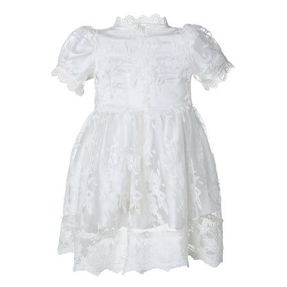 Vestidos de gorrito para bautizo y bautismo de bebé Hanakimi® hechos a mano XLF16001