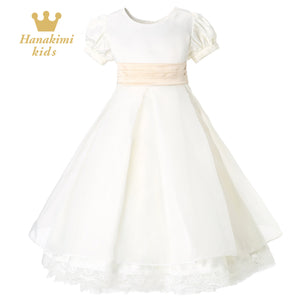 Hanakimi® A-line / Princess Juliet Ankle-length Communion Dress JMK1627