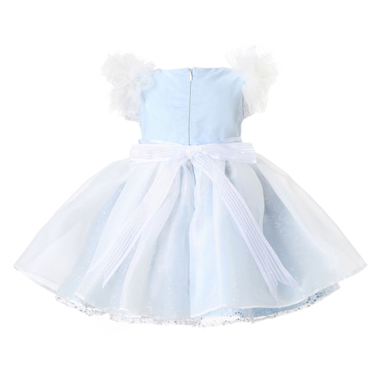 Hanakimi Hanakimi® Ruffle Sleeve Knee-length Special Occasion Dress JMK1615