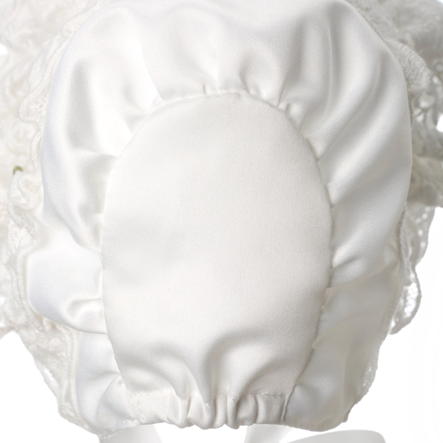 Hanakimi Girls' Lace Flower Baby Bonnet JM1006