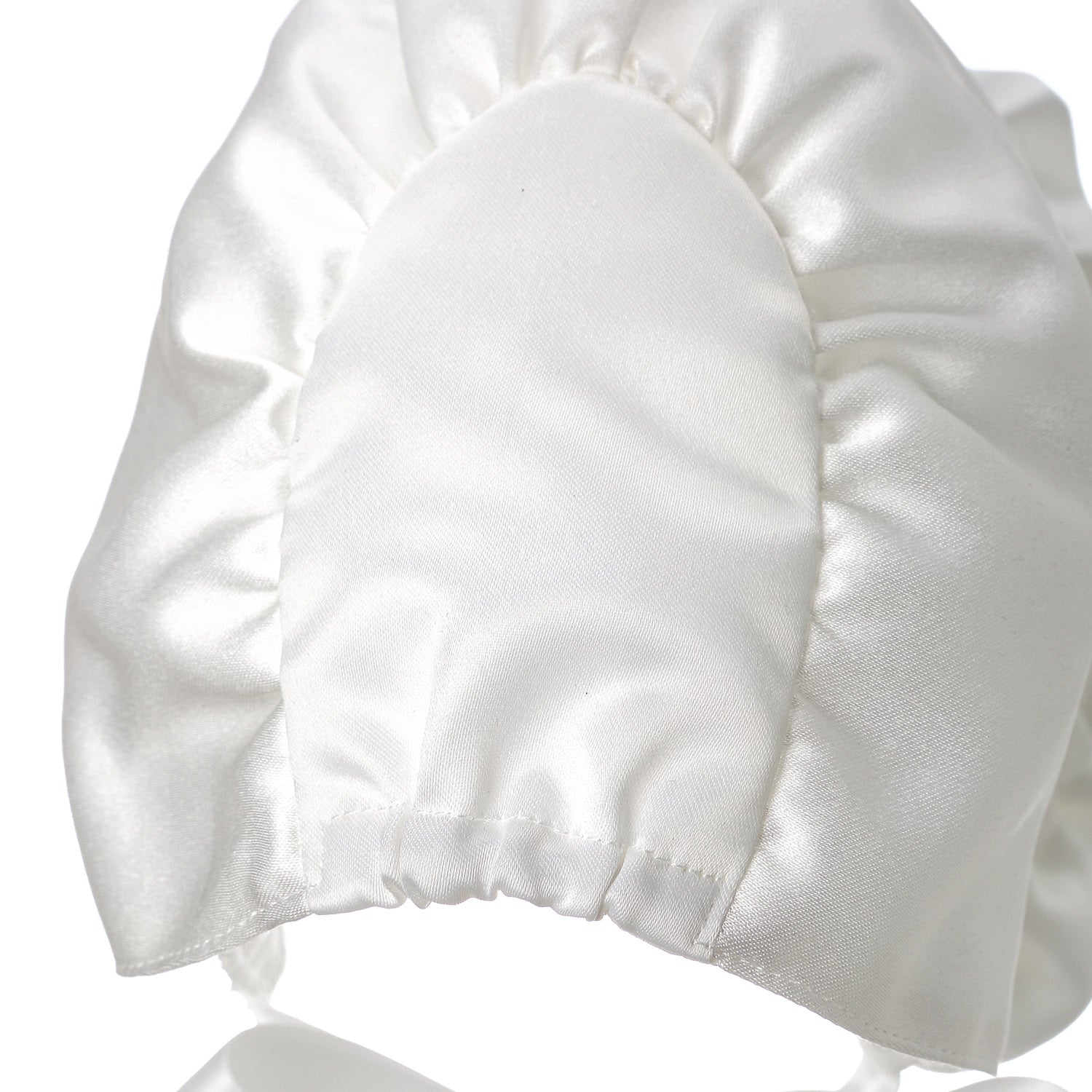 Hanakimi Girls' Closed Back Christening Bonnet JM1003