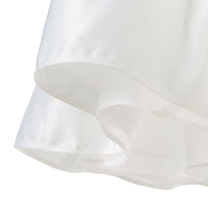 Vestido de comunión Hanakimi® de corte A/princesa, de media manga y largo hasta la rodilla JMK1634
