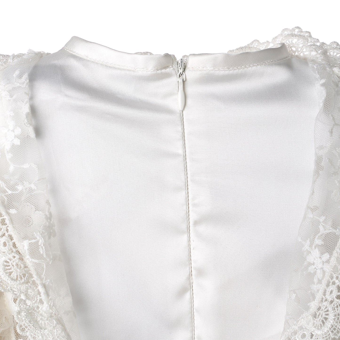 Hanakimi® - Vestidos y gorros para bautizo y bautismo de bebé, hechos a mano XLF16002